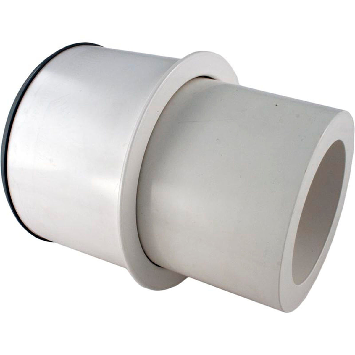 Weir, Waterway DynaFlo Plus/DynaFlo Low Prof, Round, White