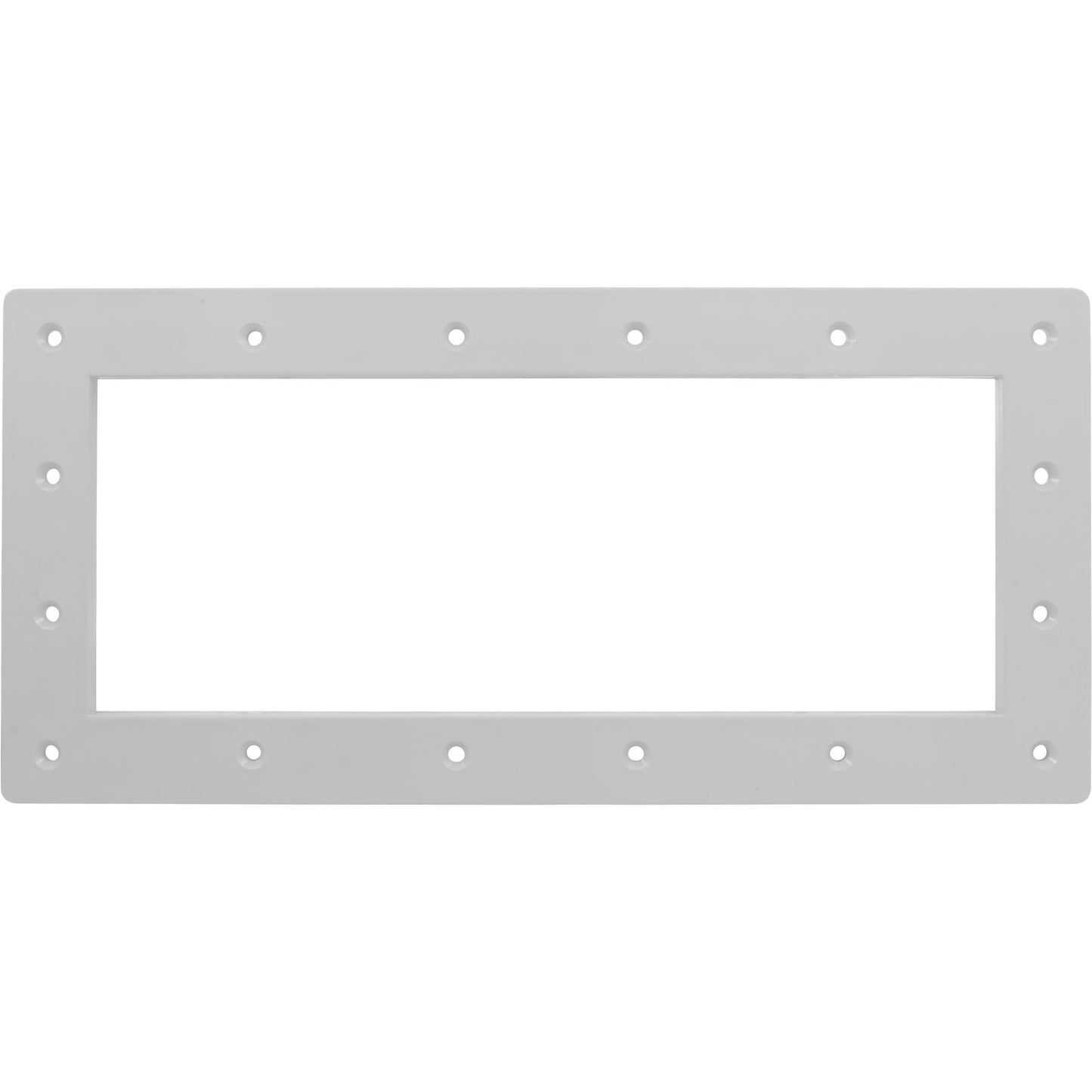 Skimmer Faceplate, CMP, Widemouth, Vinyl, White