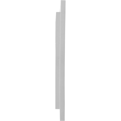 Skimmer Faceplate, CMP, Widemouth, Vinyl, White