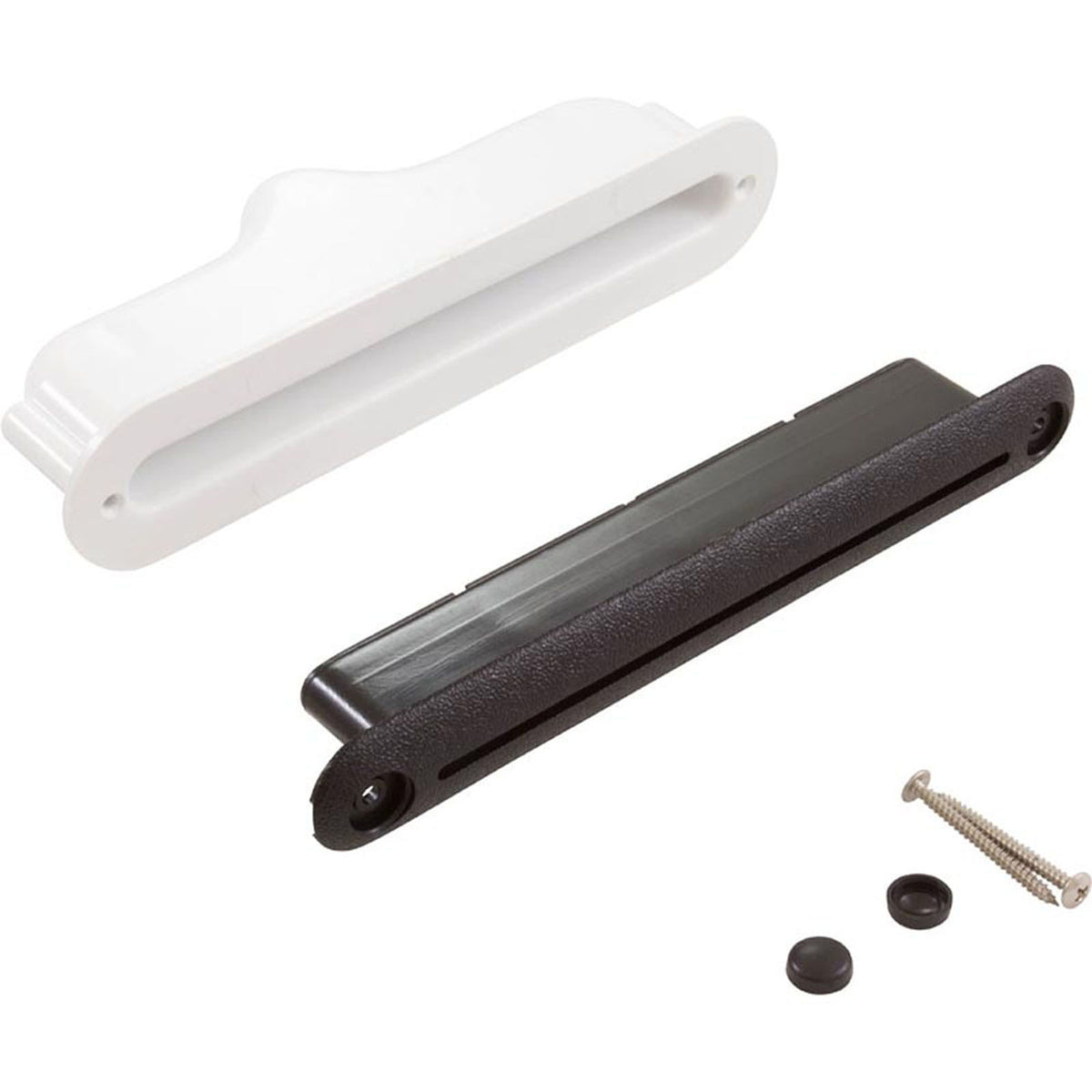 Waterfall Assembly, Waterway 6" Aqua Fall, 3/4"s, 3-12 gpm, Black