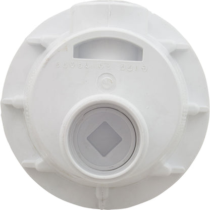 Main Drain, WW Anti Vortex, 8" Rnd, Vinyl, 2"s, White