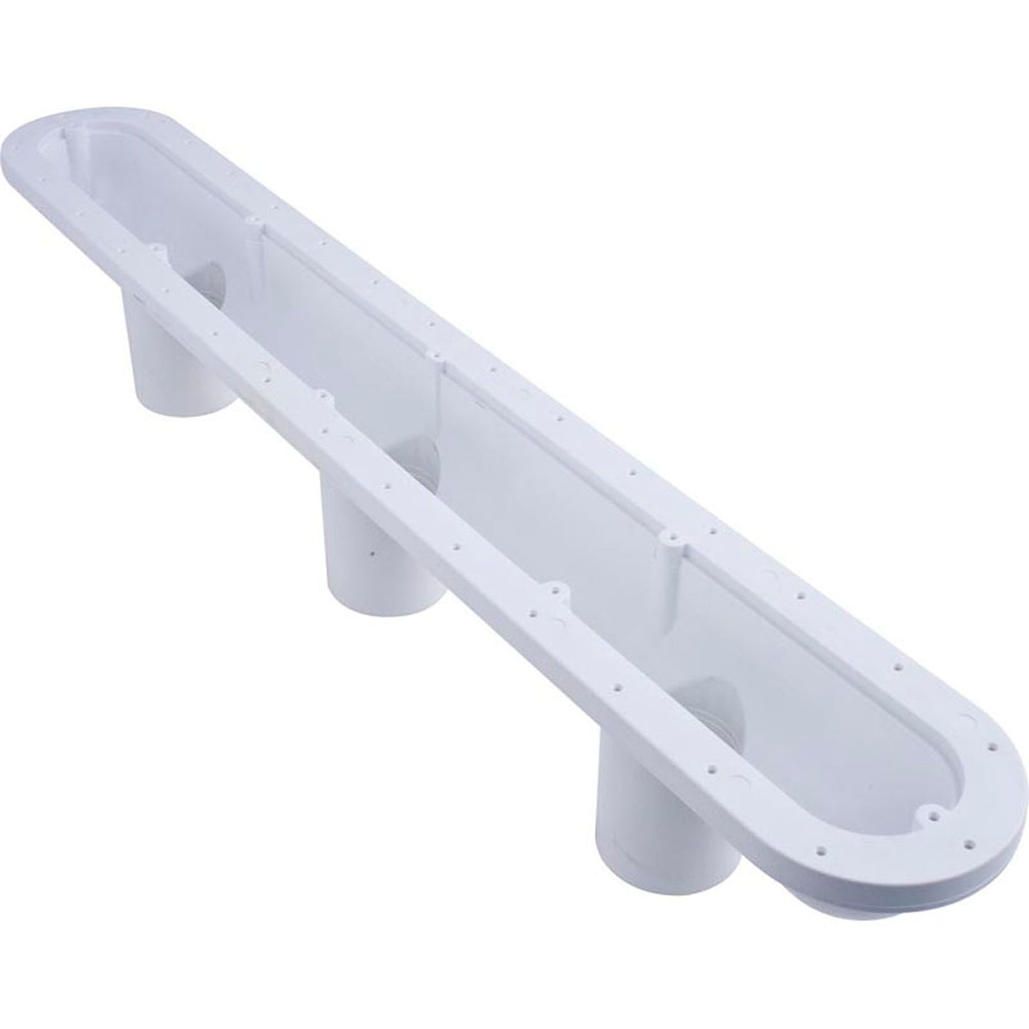 Channel Drain, WW 32" Ultra, Vinyl, 2-1/2"spg, Gray