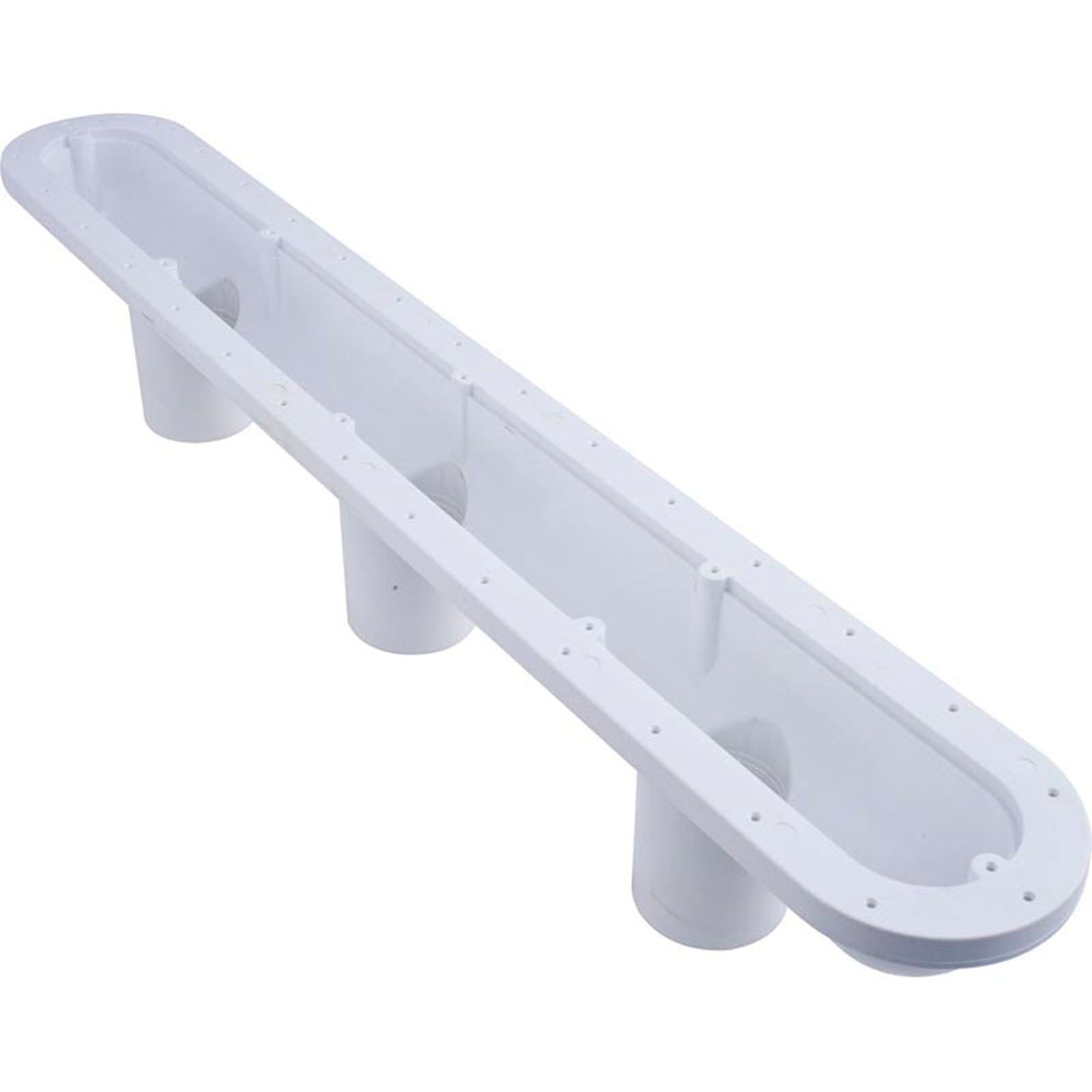 Channel Drain, WW 32" Ultra, Vinyl, 2-1/2"spg, Gray
