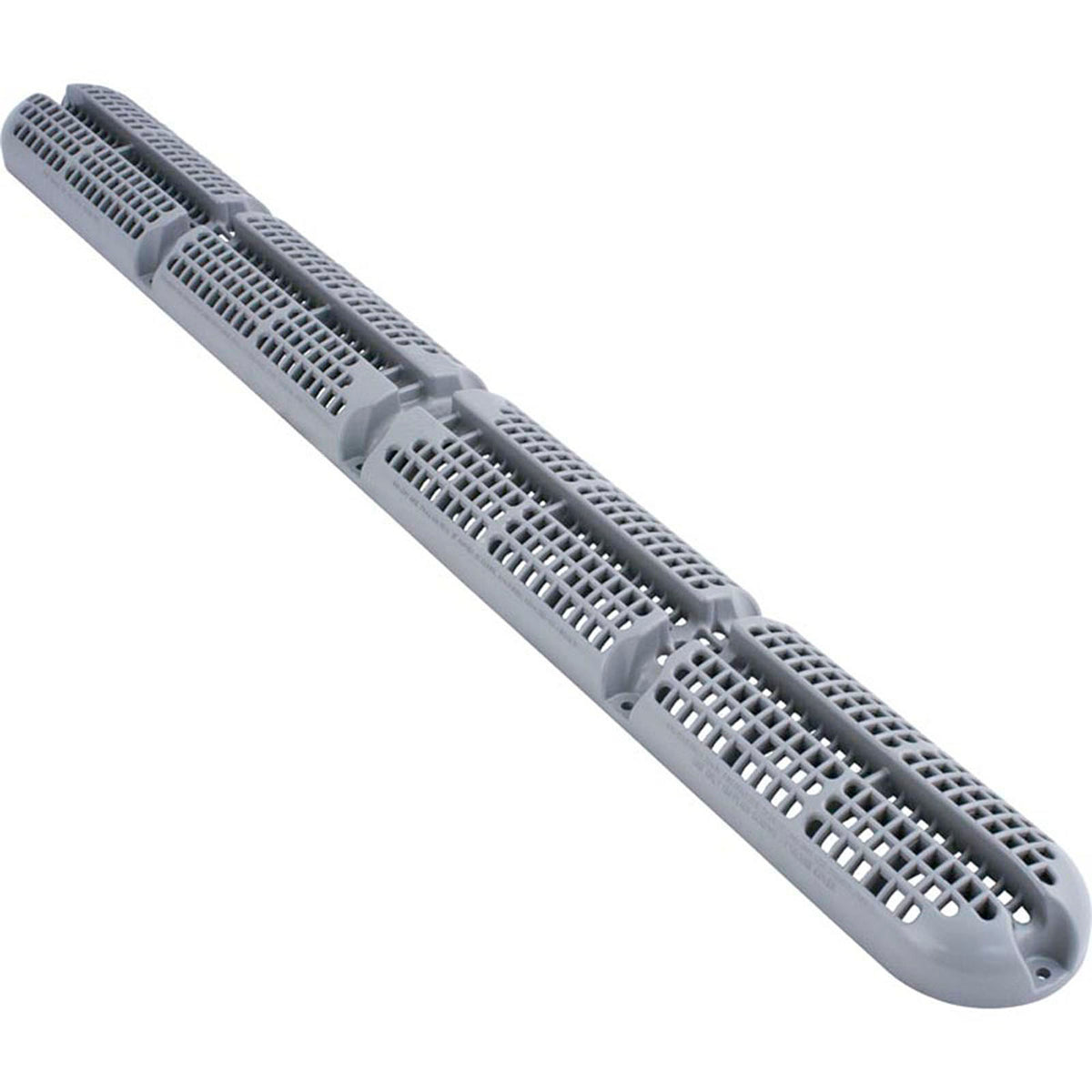 Channel Drain, WW 32" Ultra, Vinyl, 2-1/2"spg, Gray