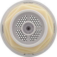 Suct Assembly, WW 3-1/2" Hi-Flow, 2-3/8"hs, 1-1/2"s, Wht, w/o Vac Brk