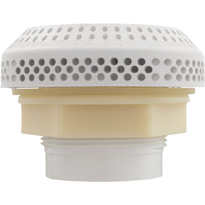 Conjunto de succión, WW 3-1/2" Hi-Flow, 2-3/8"hs, 1-1/2"s, blanco, sin freno de vacío