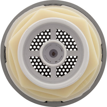 Conjunto de succión, WW 3-1/2" Hi-Flow, 2-3/8"hs, 1-1/2"s, Gry, sin freno de vacío