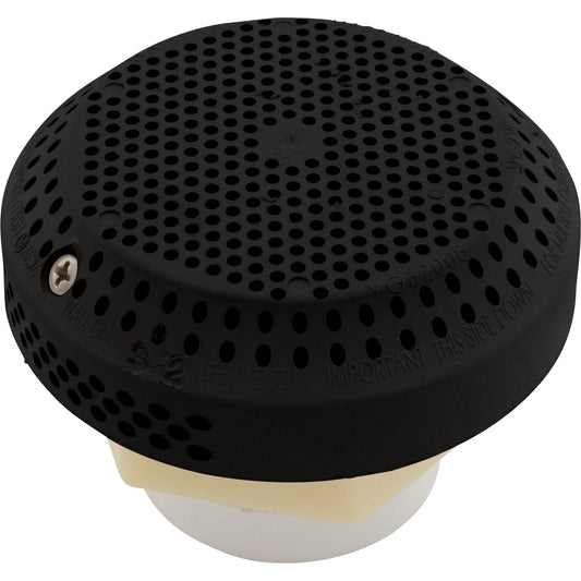 Ensemble d'aspiration, WW 3-1/2" Hi-Flow, 2-3/8"hs, 1-1/2"s, noir, sans frein d'aspiration