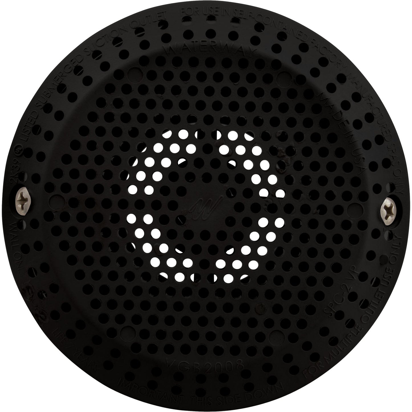 Suct Assembly, WW 3-1/2" Hi-Flow, 2-3/8"hs, 1-1/2"s, Blk, w/o Vac Brk