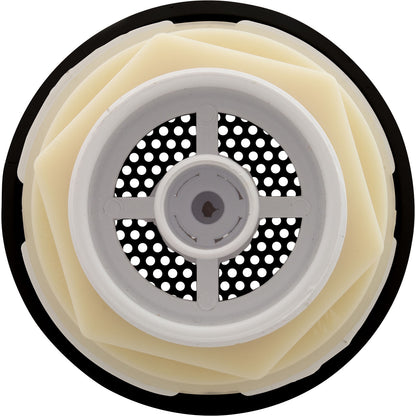 Suct Assembly, WW 3-1/2" Hi-Flow, 2-3/8"hs, 1-1/2"s, Blk, w/o Vac Brk