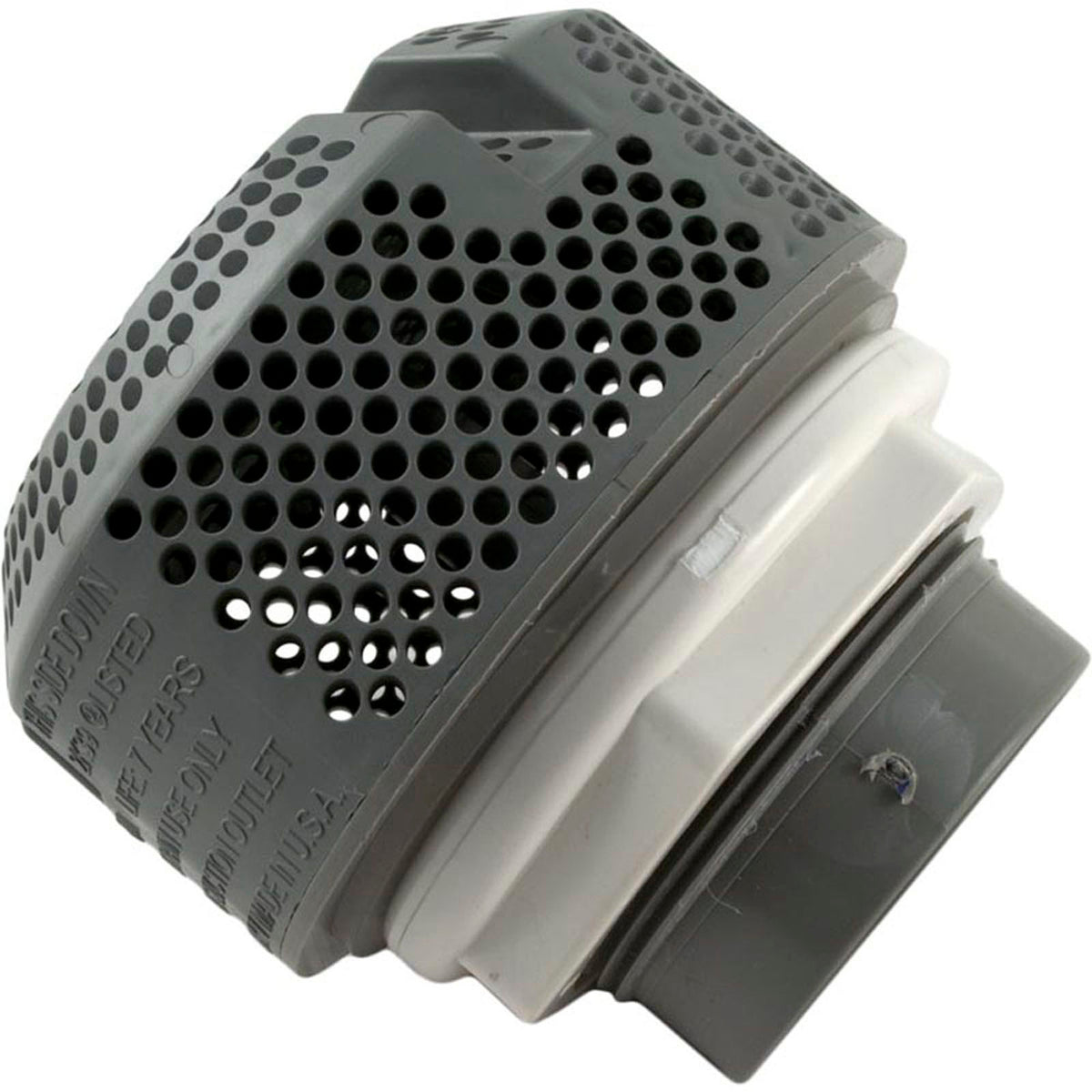 Suction Assembly, WW Ultra Hi-Flow, Tall, 2-3/8"hs, 1-1/2"s, Gry