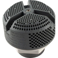 Suction Assembly, WW Ultra Hi-Flow, Tall, 2-3/8"hs, 1-1/2"s, Gry