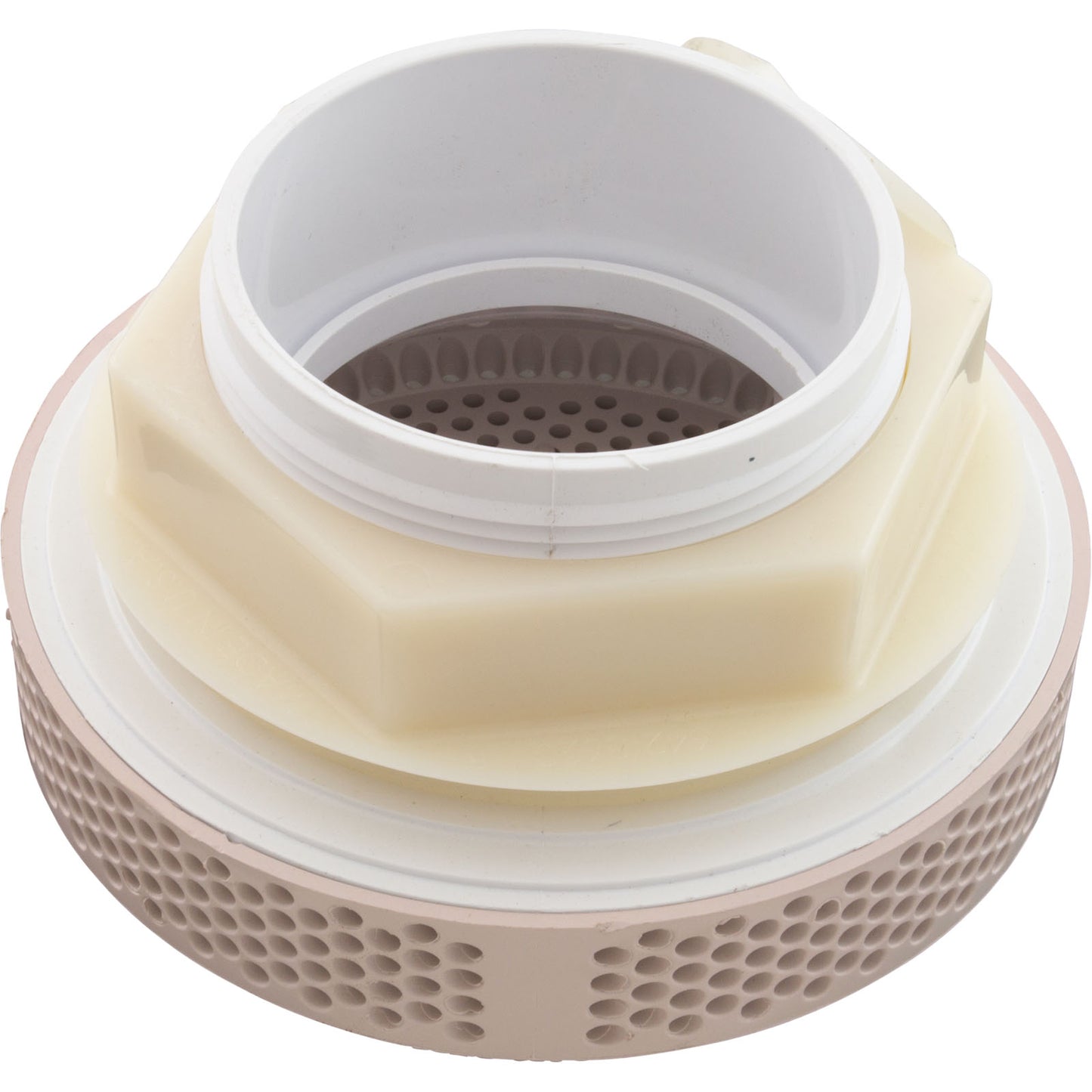 Ensemble d'aspiration, WW Super Hi-Flo, 3-1/4"hs, 2"s, beige