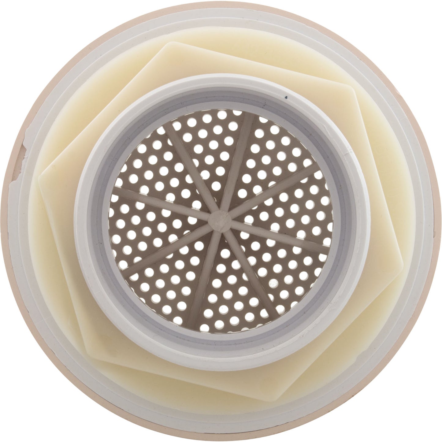 Ensemble d'aspiration, WW Super Hi-Flo, 3-1/4"hs, 2"s, beige