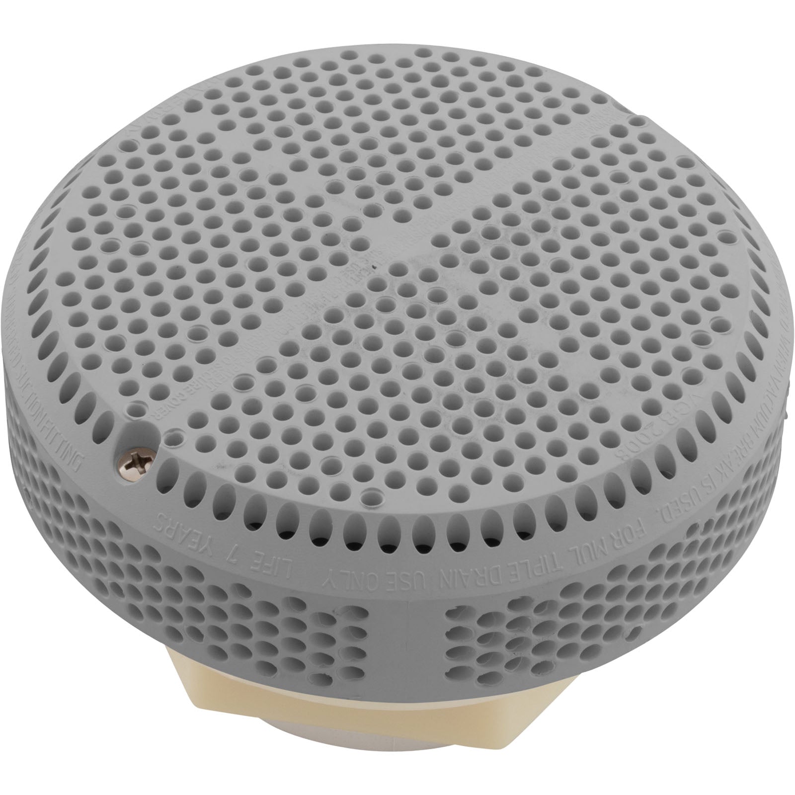 Suction Assembly, Waterway Super Hi-Flo, 3-3/8"hs, 2"s, Gray