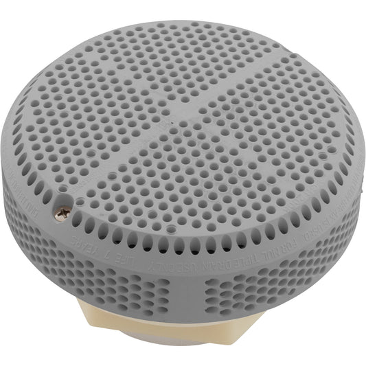 Ensemble d'aspiration, Waterway Super Hi-Flo, 3-3/8"hs, 2"s, gris