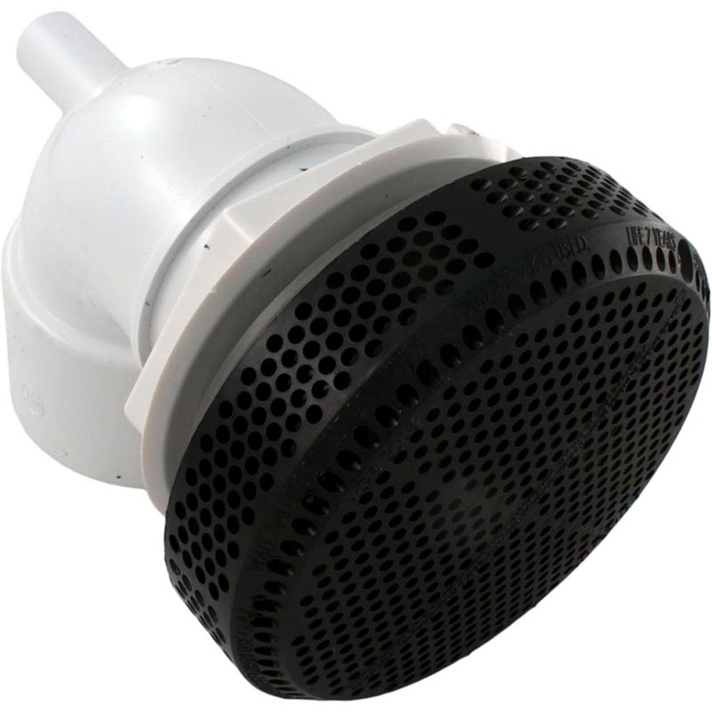 Suction Assembly, WW Super Hi-Flo, 3-3/8"hs, 2-1/2"s, w/90 Deg, Black