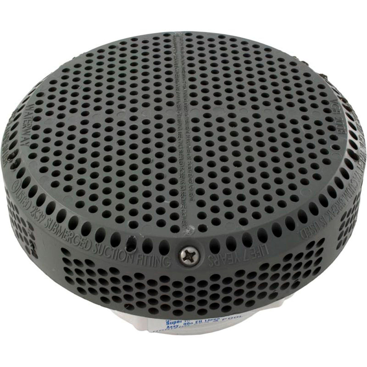 Suction Assembly, WW Super Hi-Flo, 3-3/8"hs, 2-1/2"s, Gray