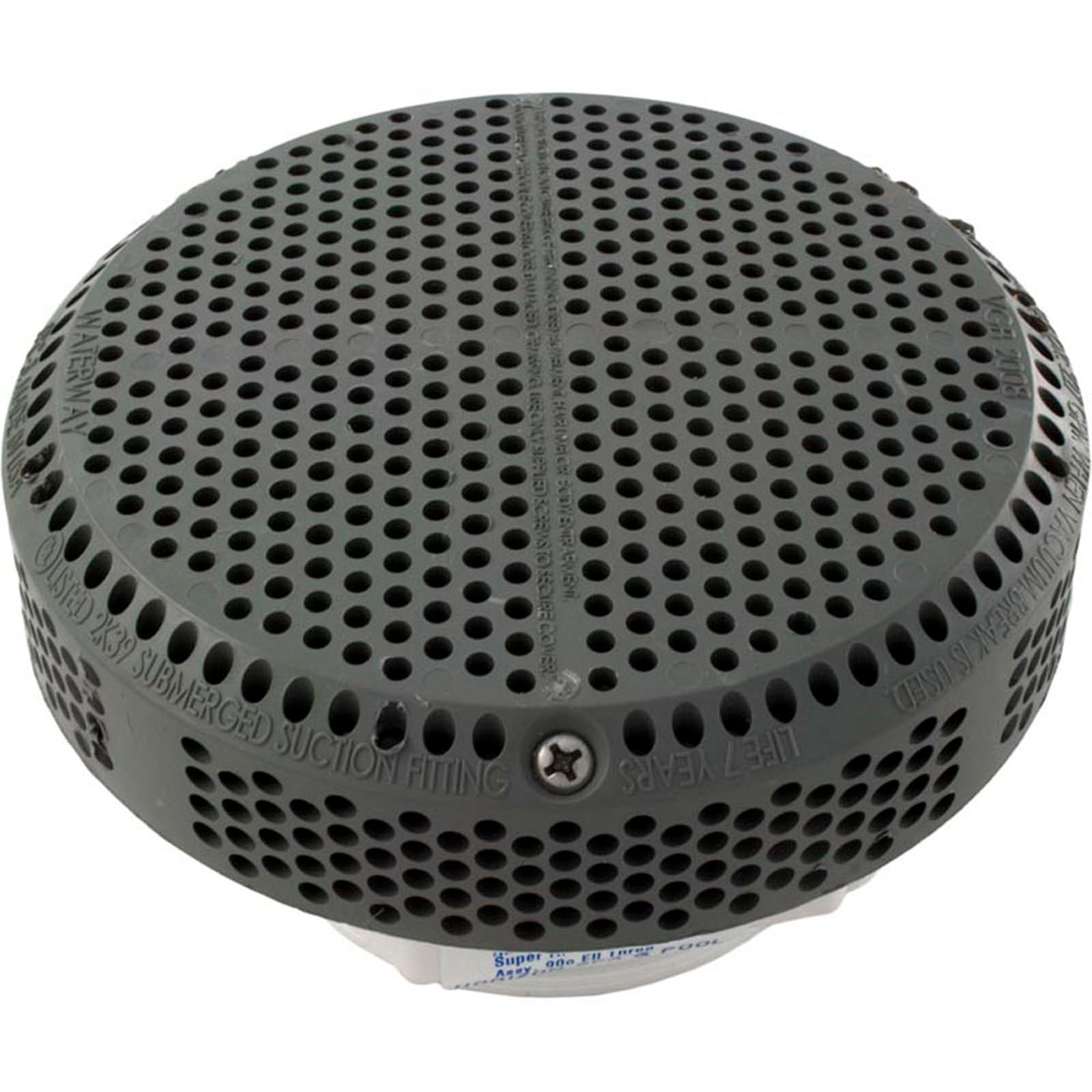 Suction Assembly, WW Super Hi-Flo, 3-3/8"hs, 2-1/2"s, Gray