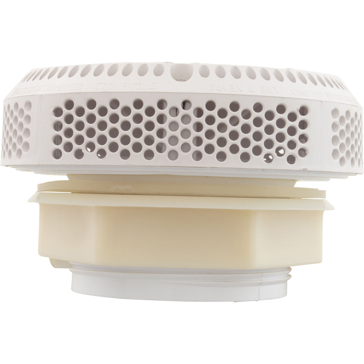 Suction Assy, WW Super Hi-Flo,3-1/4"hs,2-1/2"s,180gpm, White