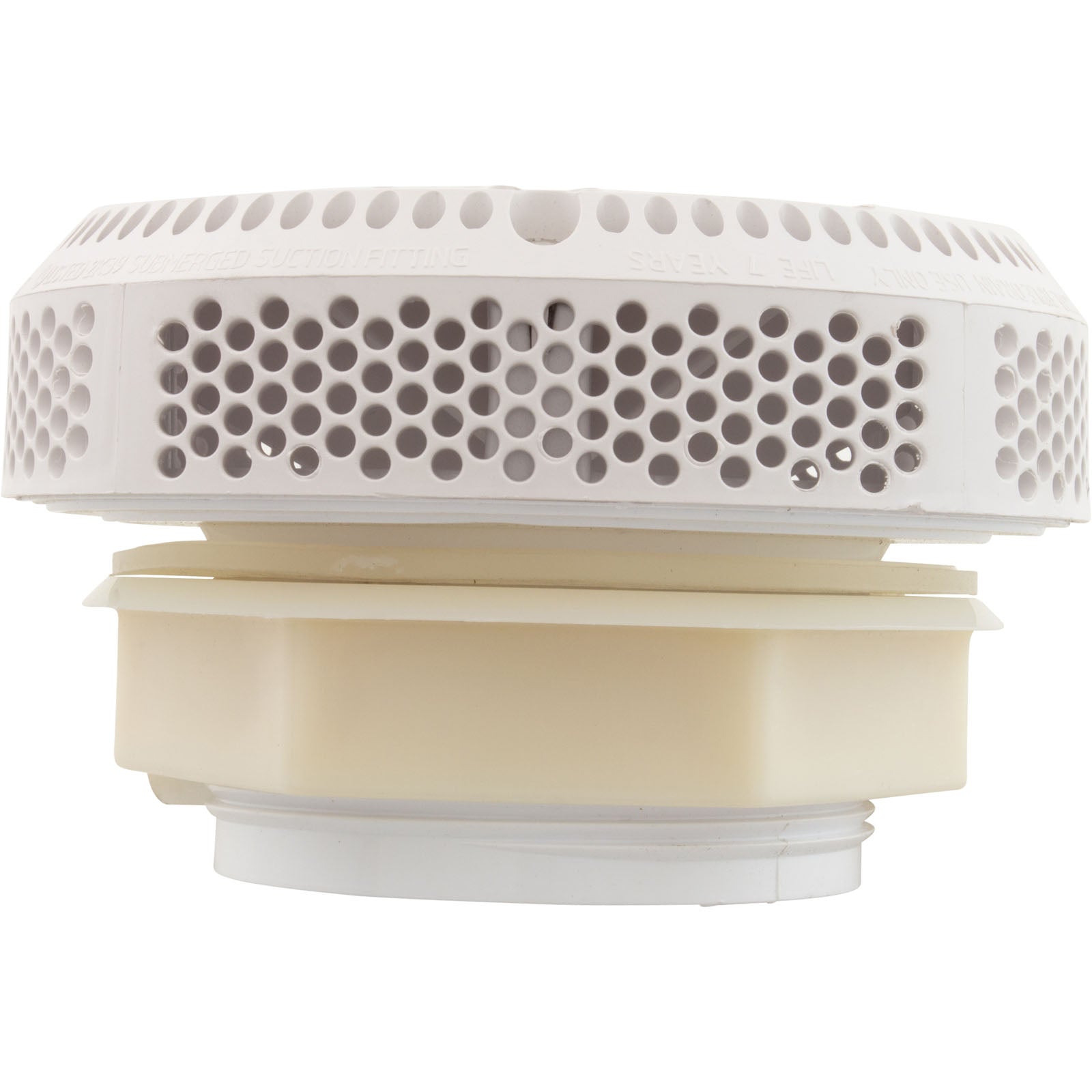 Suction Assy, WW Super Hi-Flo,3-1/4"hs,2-1/2"s,180gpm, White