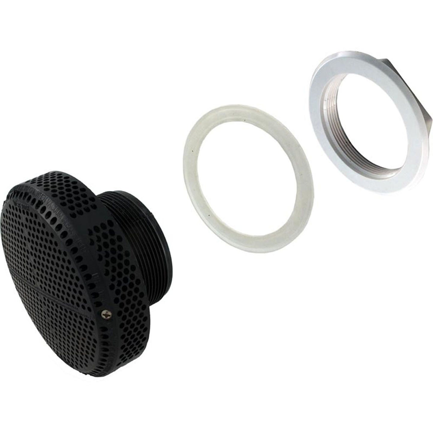 Ensemble d'aspiration, WW Super Hi-Flo, 3-1/4"hs, 2-1/2"s, noir