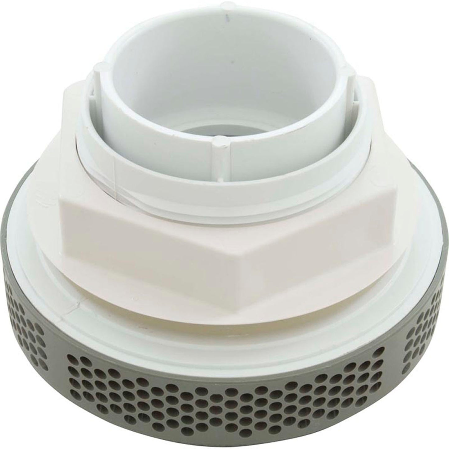 Conjunto de succión, WW Super HiFlo, 5-1/8" de diámetro, 3-1/4" de alto, 2" de profundidad, gris