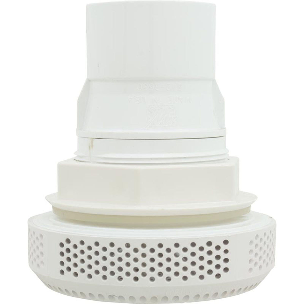 Suction Assembly, WW Super Hi-Flo, 3-1/4"hs, 2"s, White
