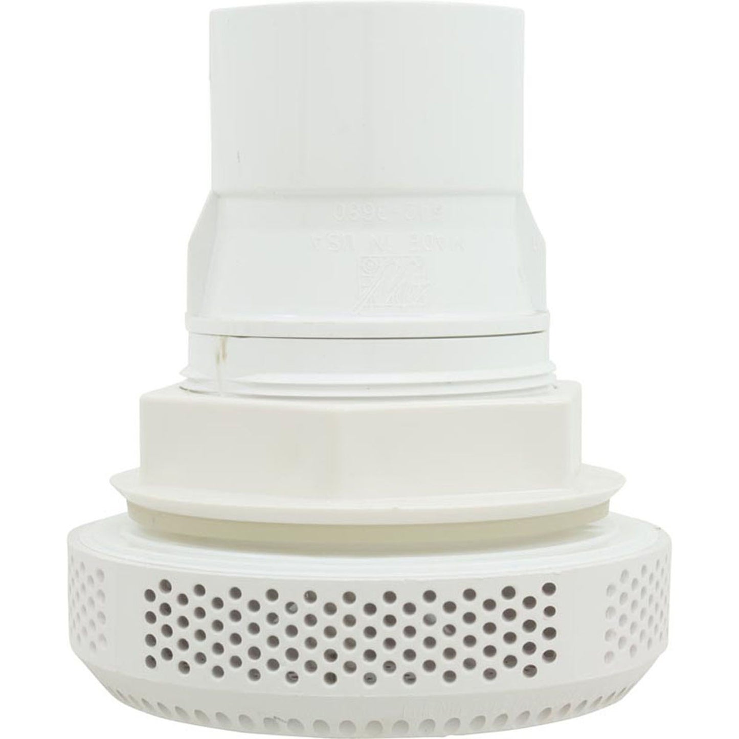 Suction Assembly, WW Super Hi-Flo, 3-1/4"hs, 2"s, White