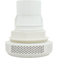 Suction Assembly, WW Super Hi-Flo, 3-1/4"hs, 2"s, White