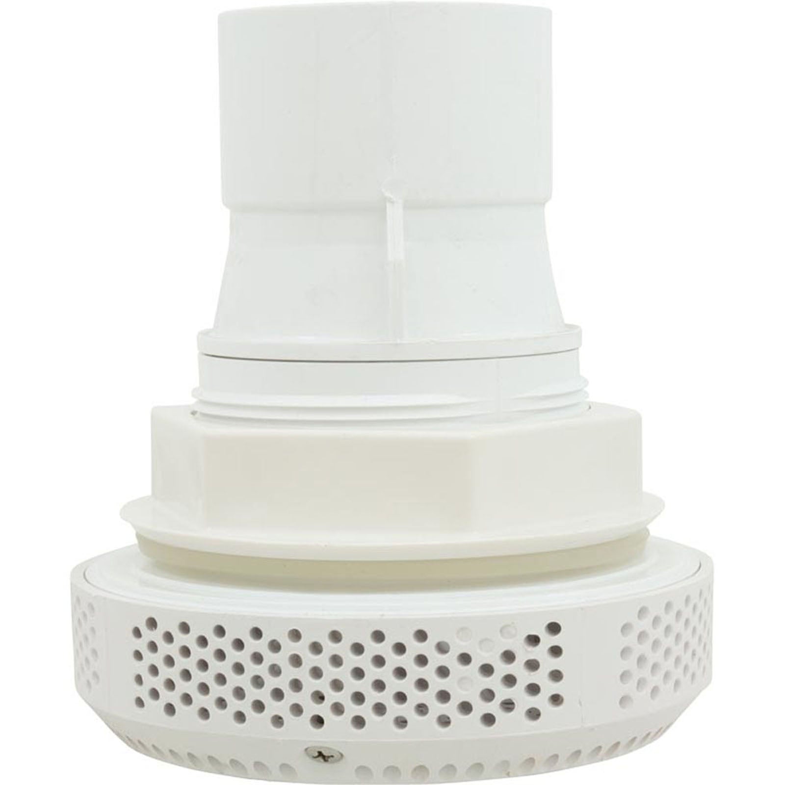 Suction Assembly, WW Super Hi-Flo, 3-1/4"hs, 2"s, White