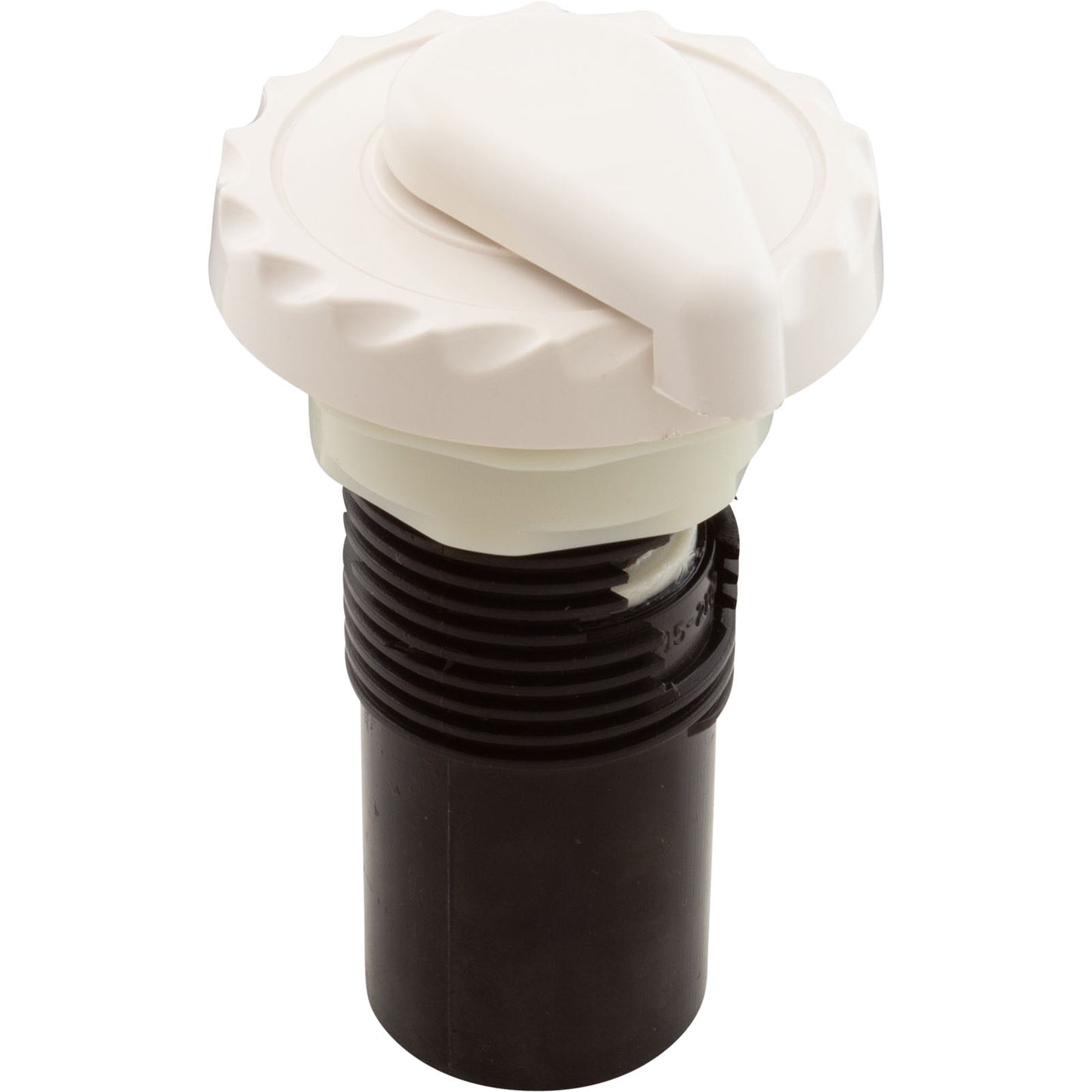 Air Ctrl, WW Silent Air, 1-5/8"hs, 2-9/16"fd, Scal, Wht, 1"