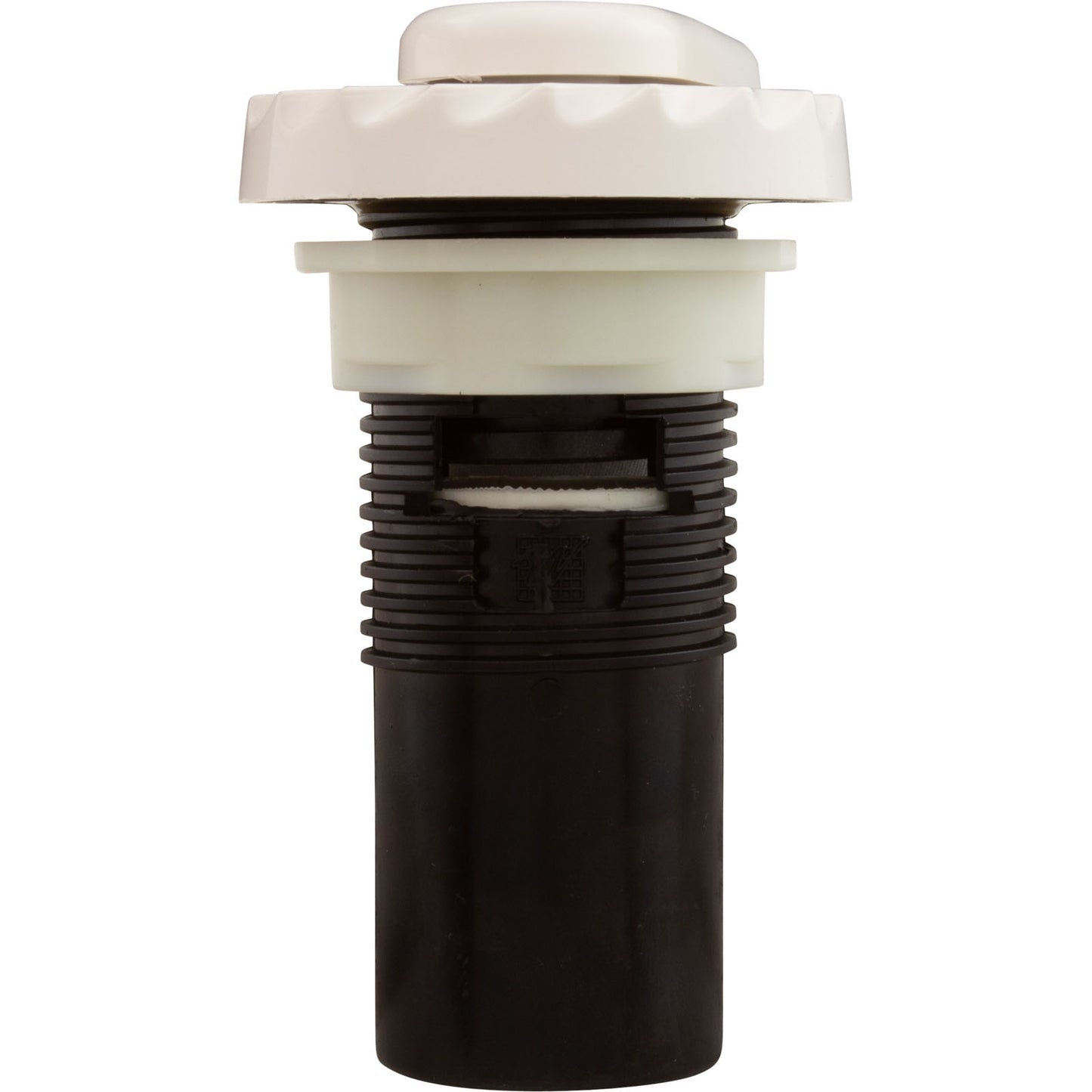 Air Ctrl, WW Silent Air, 1-5/8"hs, 2-9/16"fd, Scal, Wht, 1"