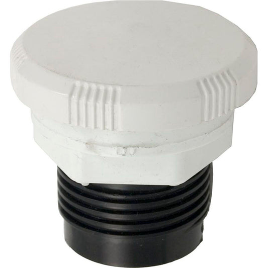 Air Ctrl, WW Super Deluxe, 1-5/8"hs, 2-1/2"fd, Notched, Wht, 1"