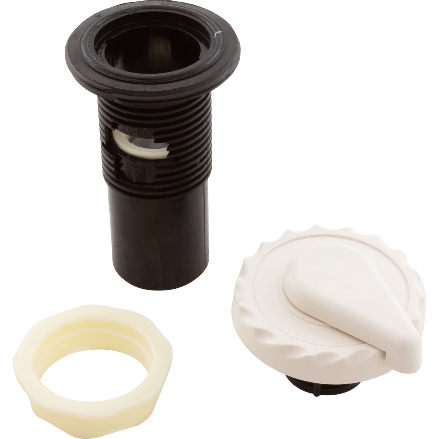 Air Ctrl, WW Silent Air, 1-5/8"hs, 2-9/16"fd, Scal, Blk, 1"