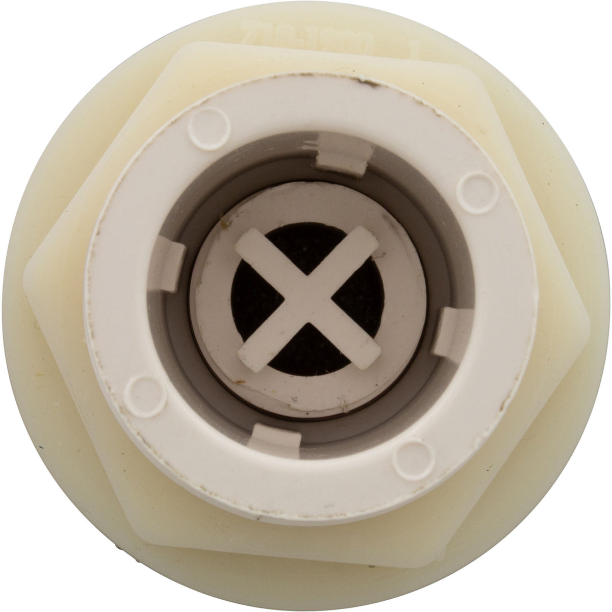 Air Ctrl, WW, 1 -5/16"hs, 1-11/16"fd, Scal, White, 1/2"