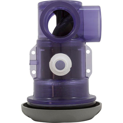 Jet Cmplt, WW Turbo, w1-1/2"sx2"spg, a3/4"b, escala, gris, con válvula de cierre