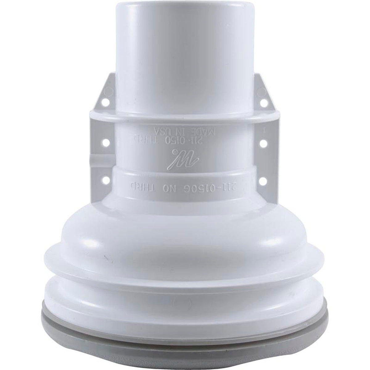 Jet Cmplt, WW Old Faithful, 4-3/4"hs, 175gpm, Scal, Gry, Str Body