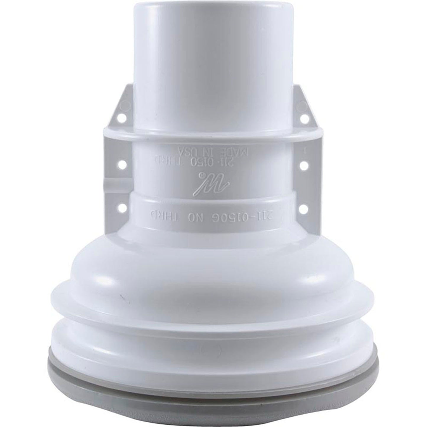 Jet Cmplt, WW Old Faithful, 4-3/4"hs, 175gpm, Scal, Gry, Str Body