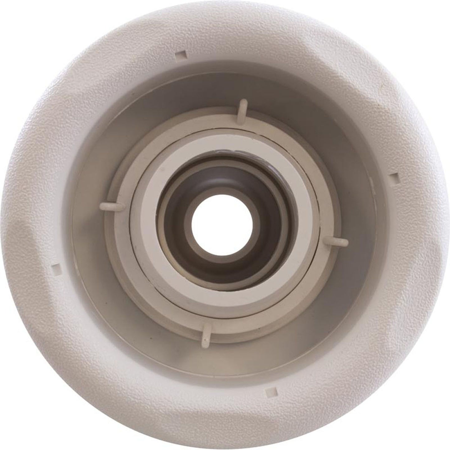 Jet Cmplt, WW Old Faithful, 4-3/4"hs, 90 gpm, escala, blanco, cuerpo STR