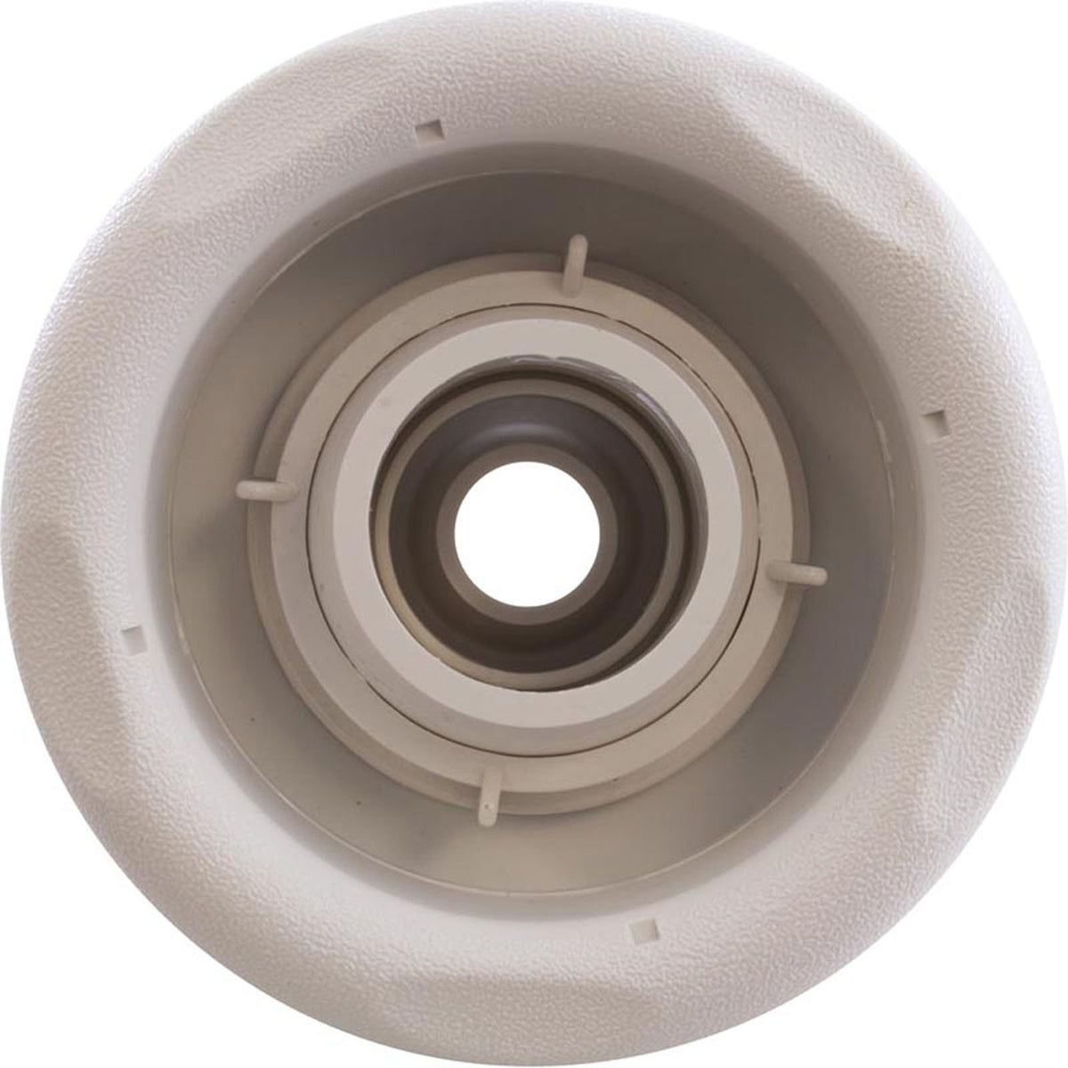 Jet Cmplt, WW Old Faithful, 4-3/4"hs, 90gpm, Scal, Wht, Str Body