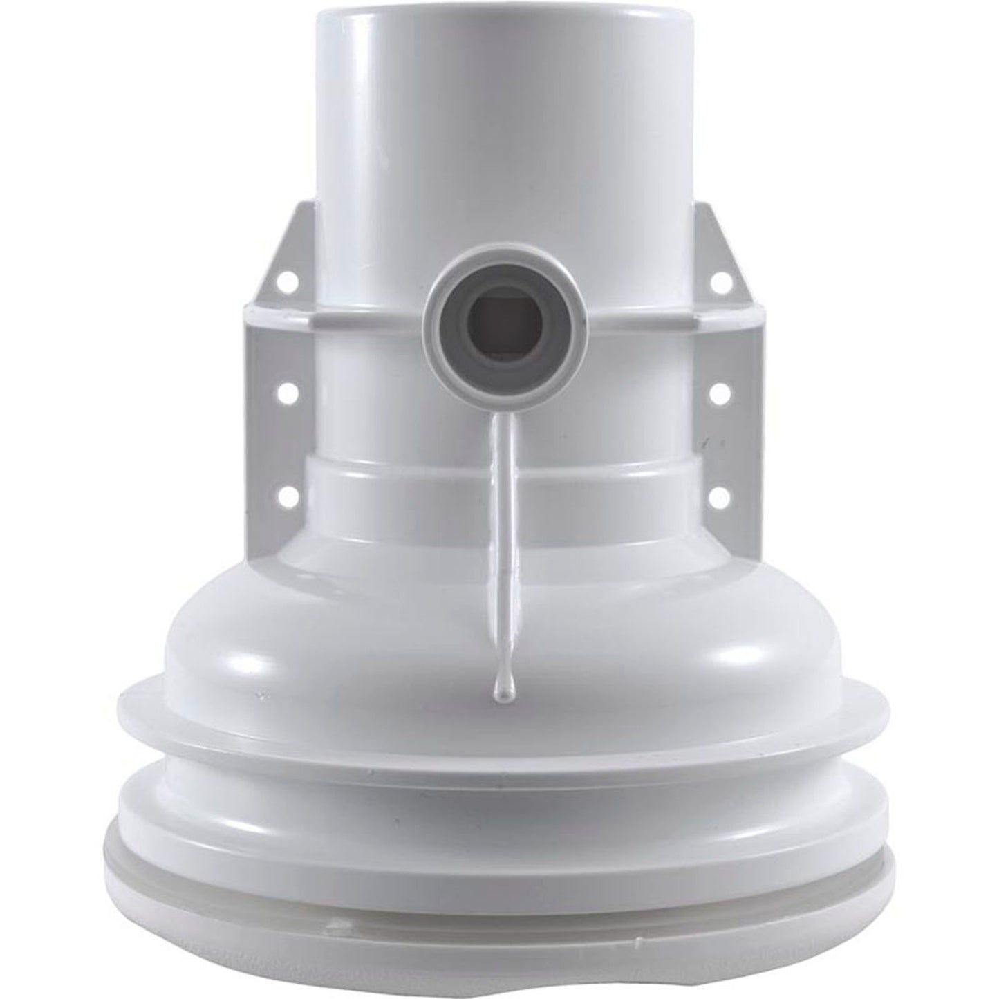 Jet Cmplt, WW Old Faithful, 4-3/4"hs, 175gpm, Scal, Wht, Str Body