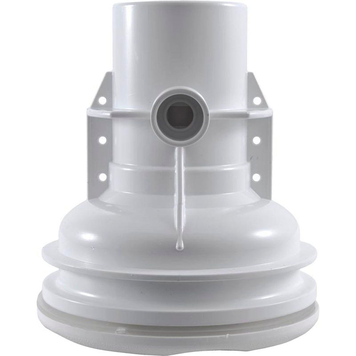 Jet Cmplt, WW Old Faithful, 4-3/4"hs, 175gpm, Scal, Wht, Str Body