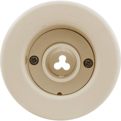 Complejo de chorro, Jac Whirl BMH, 2" de altura, direccional, liso, almendra, a1/2" de ancho, a1/2" de profundidad