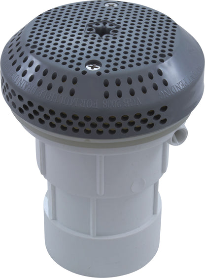 Suction Assembly, BWG/GG, 2-3/8"hs, 2"spg x 1/2"s, Gray