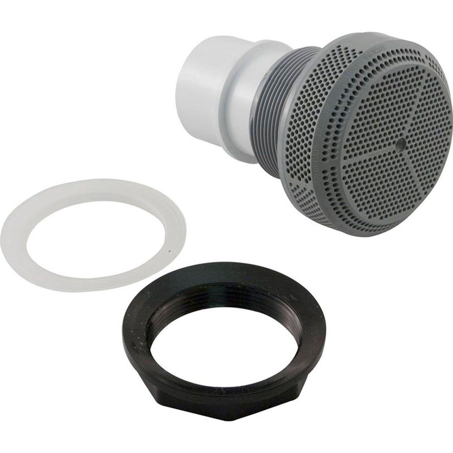 Suction Assembly, BWG/GG, 3-5/8"hs, 2-1/2"spg, Gray