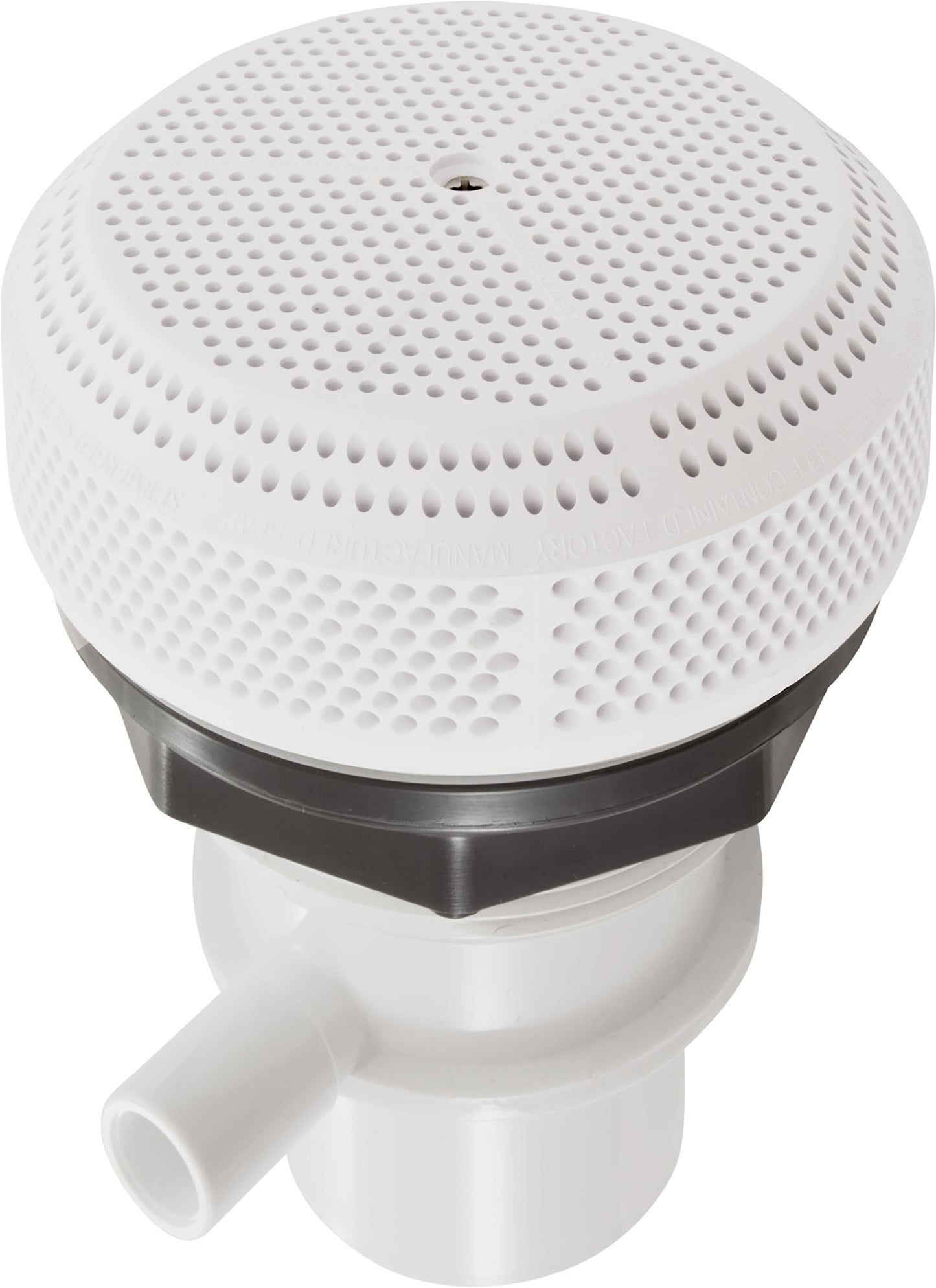 Suction Assembly, BWG/GG, 3-5/8"hs, 2"spg, White