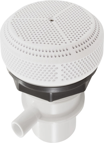 Suction Assembly, BWG/GG, 3-5/8"hs, 2"spg, White