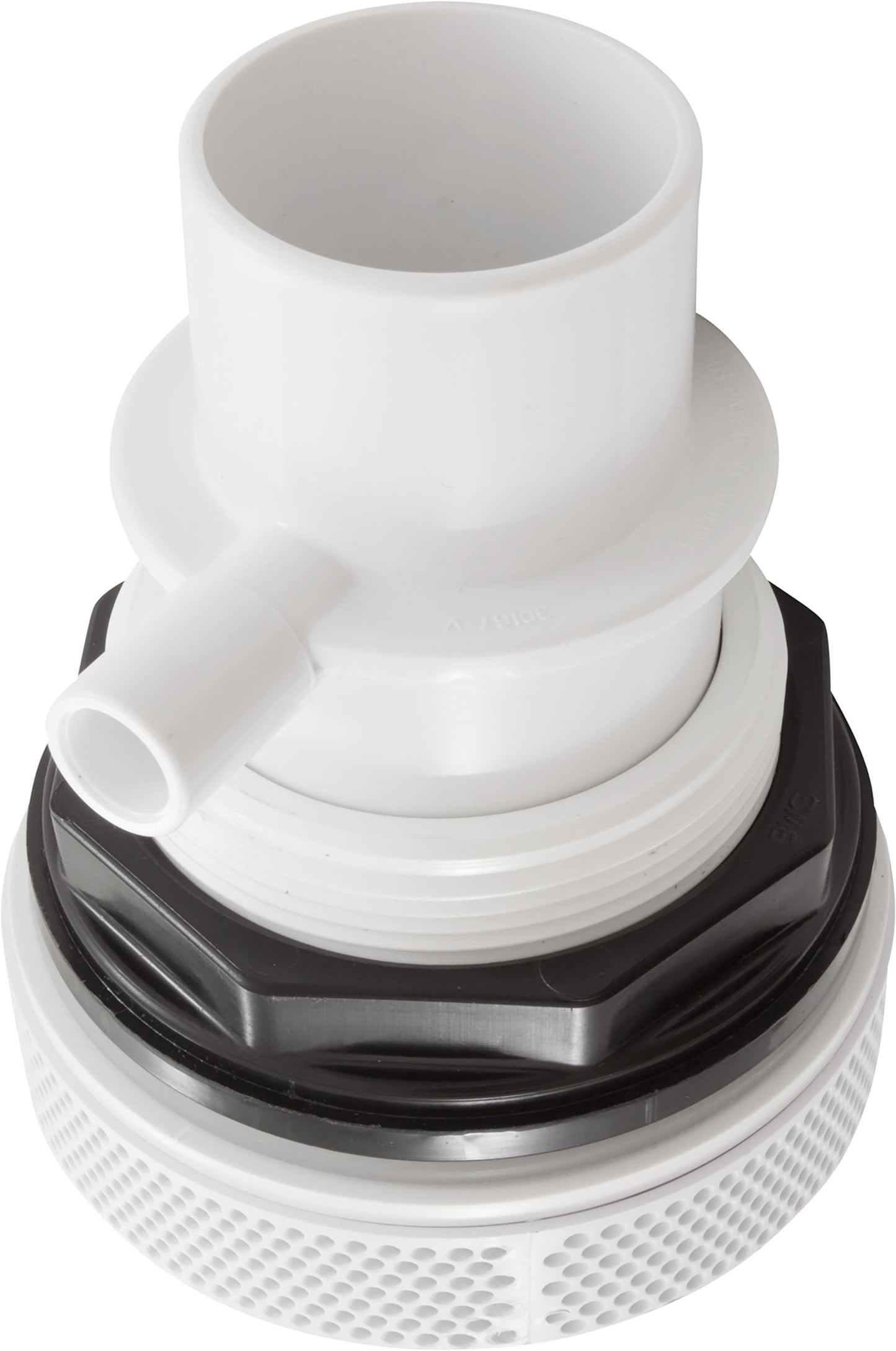 Suction Assembly, BWG/GG, 3-5/8"hs, 2"spg, White