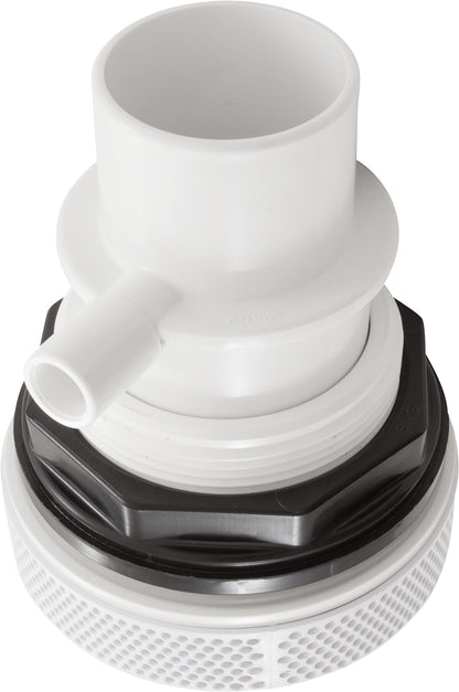 Suction Assembly, BWG/GG, 3-5/8"hs, 2"spg, White
